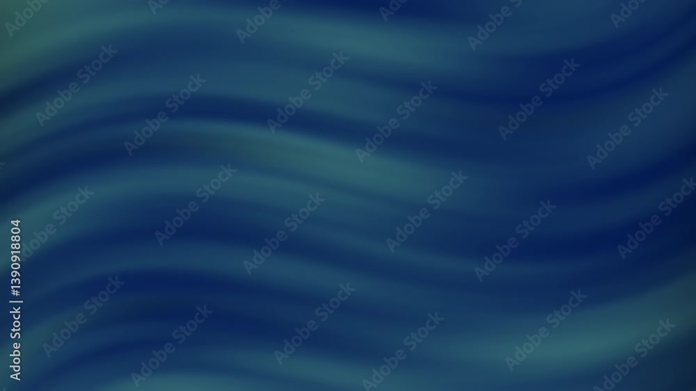 Poster abstract gradient texture with motion effects in blue background for soft and calming visual aesthet