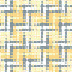 Dusty sand Tartan patterns fabric texture. Timeless Bright white Seamless Tartan