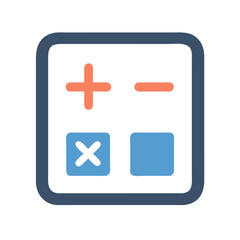 Fototapeta premium Calculator Icon Vector Design