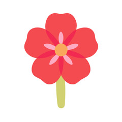 Fototapeta premium Dianthus Icon Vector Design