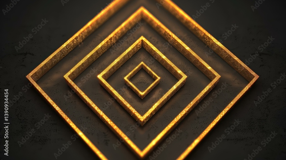 Poster create a stunning display with golden sparkling frames, perfect for festive graphics or elegant even