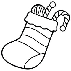 Cartoon vector illustration art featuring a brush, old book, and aged paper