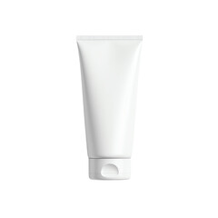Cosmetic tube, white isolate background