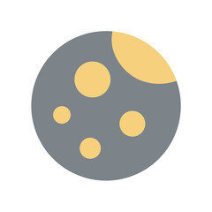Obraz premium Moon Icon Vector