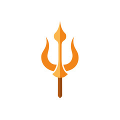 vector illustration of a burning match