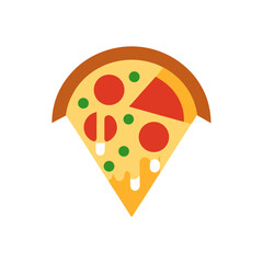 pizza with cheese and tomato