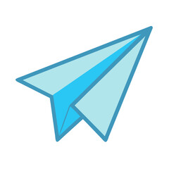 Paper Plane Icon Vector