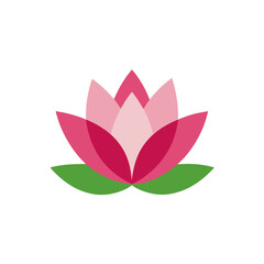 lotus flower vector illustration