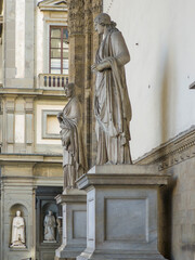 Obraz premium Panorama of The Old Town of city of Florence, Italy