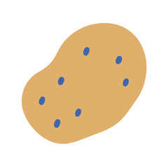 Fototapeta premium Potatoes Icon Vector Design