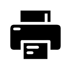 Fototapeta premium Printer Icon Vector Design