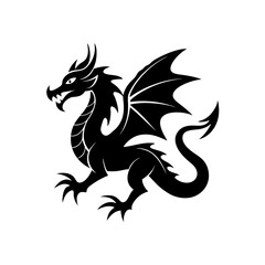 dragon tattoo vector