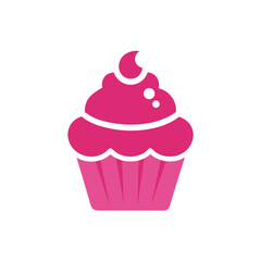 cupcake vector illustration