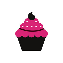 cupcake with cherry