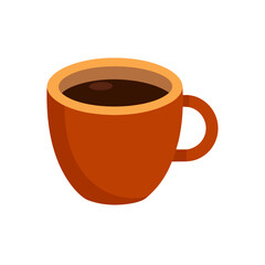 coffee cup isolated on white