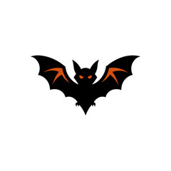 halloween pumpkin bat