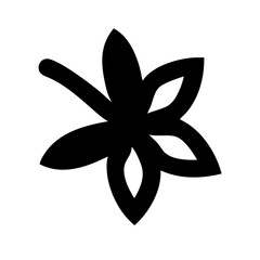 Elegant Tiger Lily Icon Vector for Floral and Botanical Themes