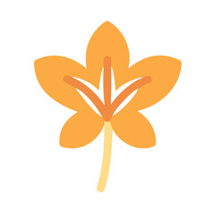Elegant Tiger Lily Icon Vector for Floral and Botanical Themes