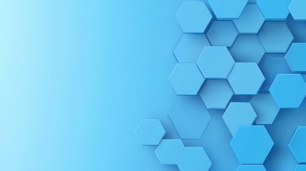 Fototapeta premium Eyecatching hexagon patterns with rich textures create a dynamic visual for health themes and vibrant abstracts.