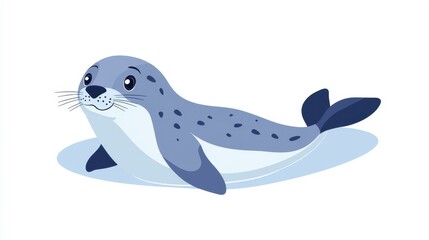 Explore the playful charm of seals in a vibrant portrait, showcasing their curious nature with unique shapes and textures.