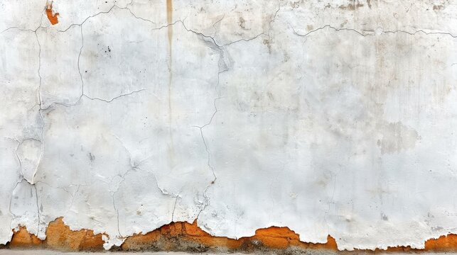 Aged cement wall provides a chic backdrop, perfect for adding rustic charm and urban vibes to any creative project.