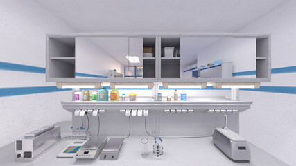 研究室　3DCGレンダリング