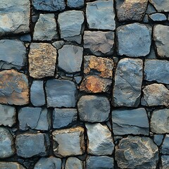 Artistic stone pavement design texture high resolution hd photo