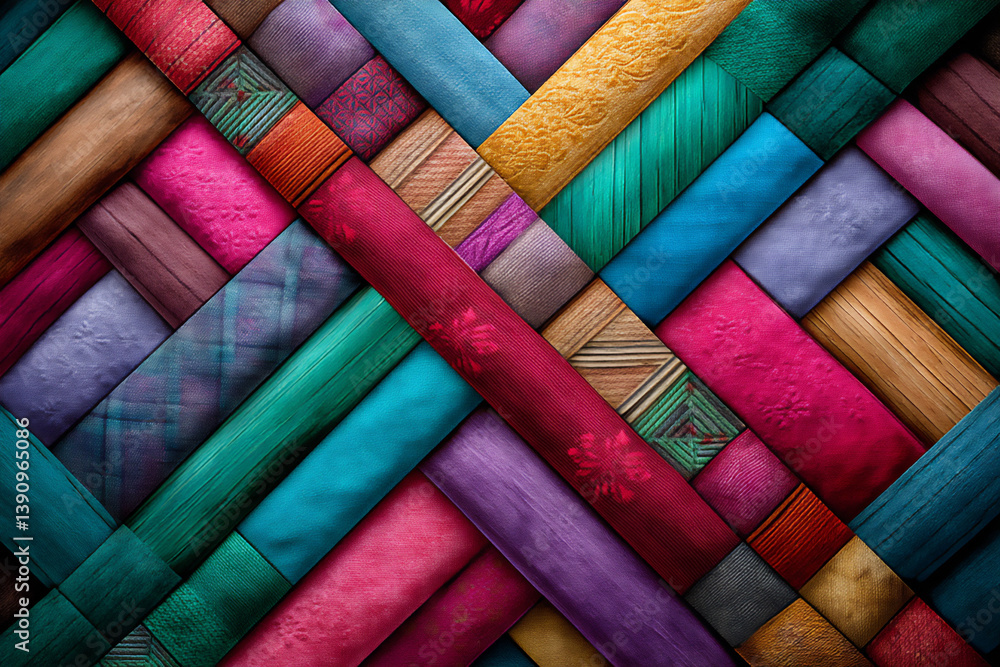 Poster patchwork cross