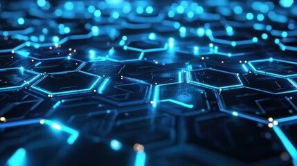 Obraz premium Abstract tech pattern