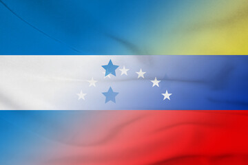Honduras and Venezuela government flag international negotiation VEN HND
