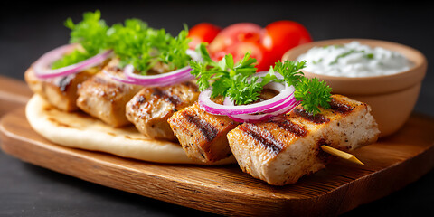 souvlaki: greek grilled skewers