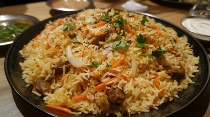 food, meal, dinner, dish, plate, meat, salad, chicken, vegetable, rice, cuisine, delicious, pork, tomato, fried, fish, healthy, pepper, gourmet, green, lunch, fresh, seafood, restaurant, cooking