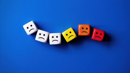 Blocks with faces crumbles, the unfortunate ones leave the line. Falling popularity, decreasing viewers or customers. Participants and employees leaving. Bad mood, difficulties and toxic environment.