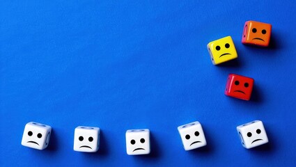 Blocks with faces crumbles, the unfortunate ones leave the line. Falling popularity, decreasing viewers or customers. Participants and employees leaving. Bad mood, difficulties and toxic environment.