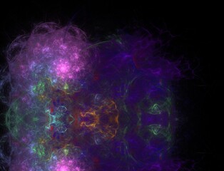 Imaginatory fractal abstract background Image