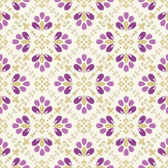 Ikat ethnic seamless pattern in tribal, beautiful fabric Indian style. Design for background, textile, clothing, wrapping, wallpaper, illustration, carpet, rugs, batik, embroidery and printing.