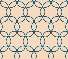 Fototapeta premium abstract seamless pattern with circles abstract background decorative design print