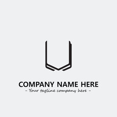 Book illustration black and white for logo company vector image
