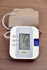 blood pressure meter blood pressure and heart rate control monitor heart health