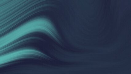 Vibrant Blue and Teal Abstract Waves with Smooth Gradient Texture