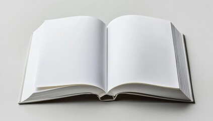 Open book with blank pages (1)