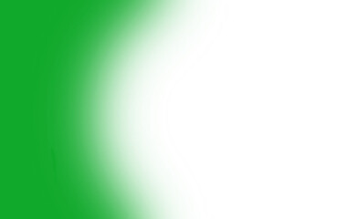 Green gradient blur with transparent background, faded color overlay