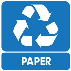 STICKERS PAPIER DECHET