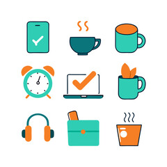  09-different-work-from-home-vector-doodle-icon-