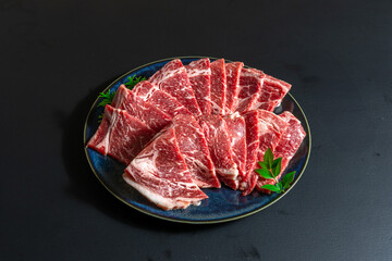 国産黒毛和牛　切り落とし肉　Domestic Japanese Black Beef Cuts
