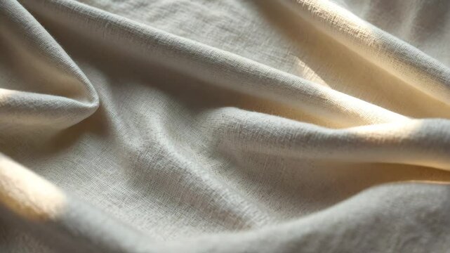 Natural fabric backdrop of linen