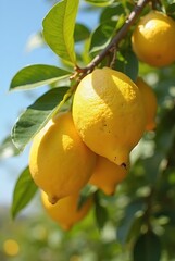 lemons on tree