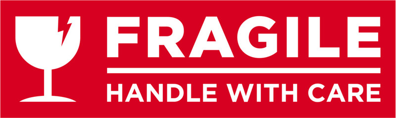 fragile handle with care delivery tape