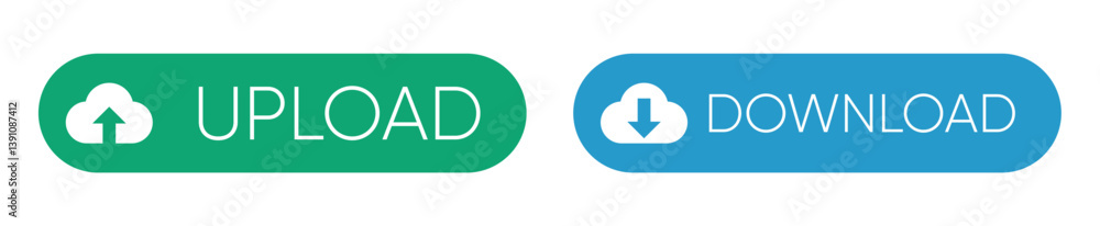 Poster upload and download web button