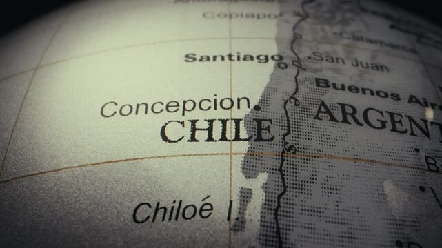 Map of Chile